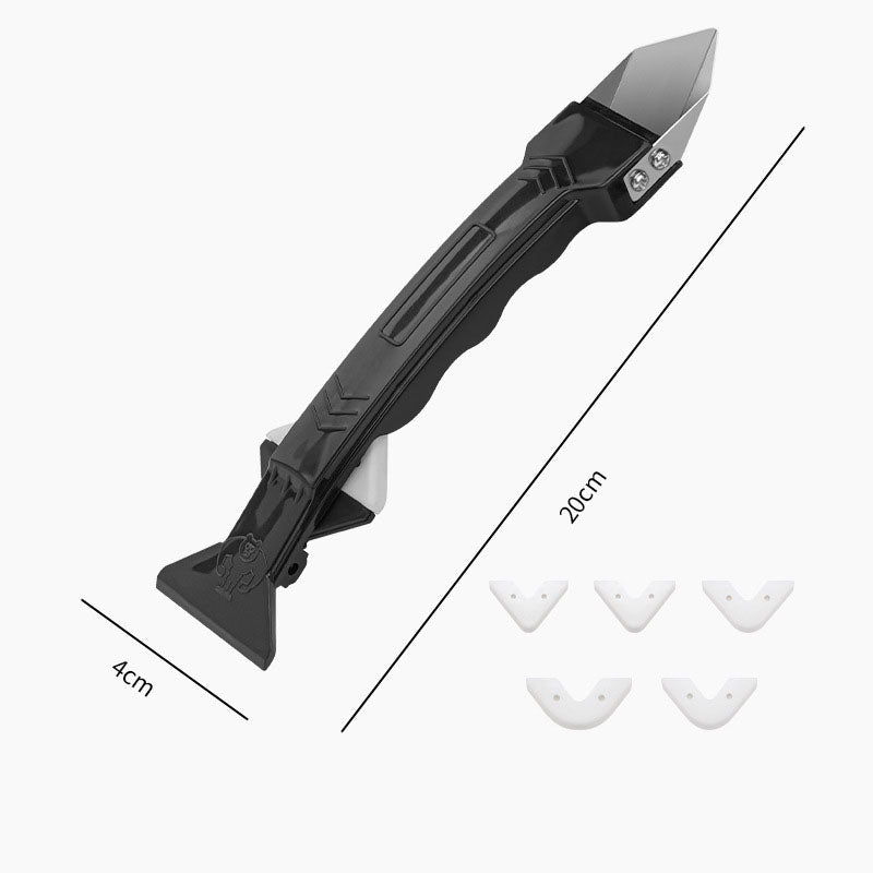 Glass Glue Shovel Gluer Beauty Seam Cleaning Tool Trimming Metal Scraper To Remove Silicone Scraper Scraper Gluer