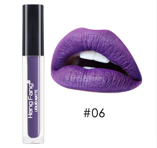 Long-lasting Waterproof Matte Liquid Lipstick 20 Colors Lip Gloss 2g Beauty Makeup Brand HengFang #H7014