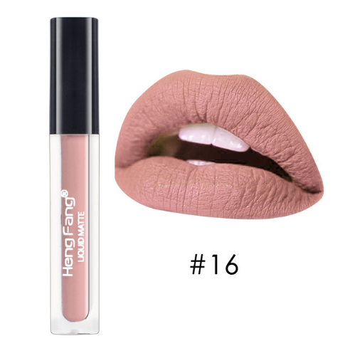 Long-lasting Waterproof Matte Liquid Lipstick 20 Colors Lip Gloss 2g Beauty Makeup Brand HengFang #H7014