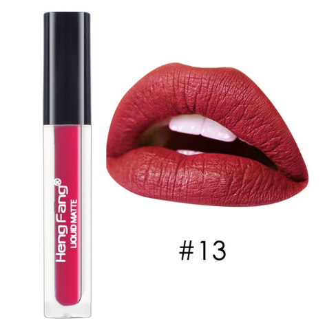 Long-lasting Waterproof Matte Liquid Lipstick 20 Colors Lip Gloss 2g Beauty Makeup Brand HengFang #H7014