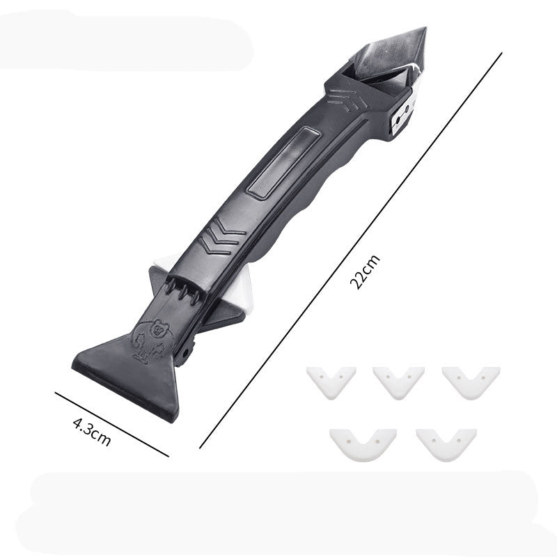 Glass Glue Shovel Gluer Beauty Seam Cleaning Tool Trimming Metal Scraper To Remove Silicone Scraper Scraper Gluer