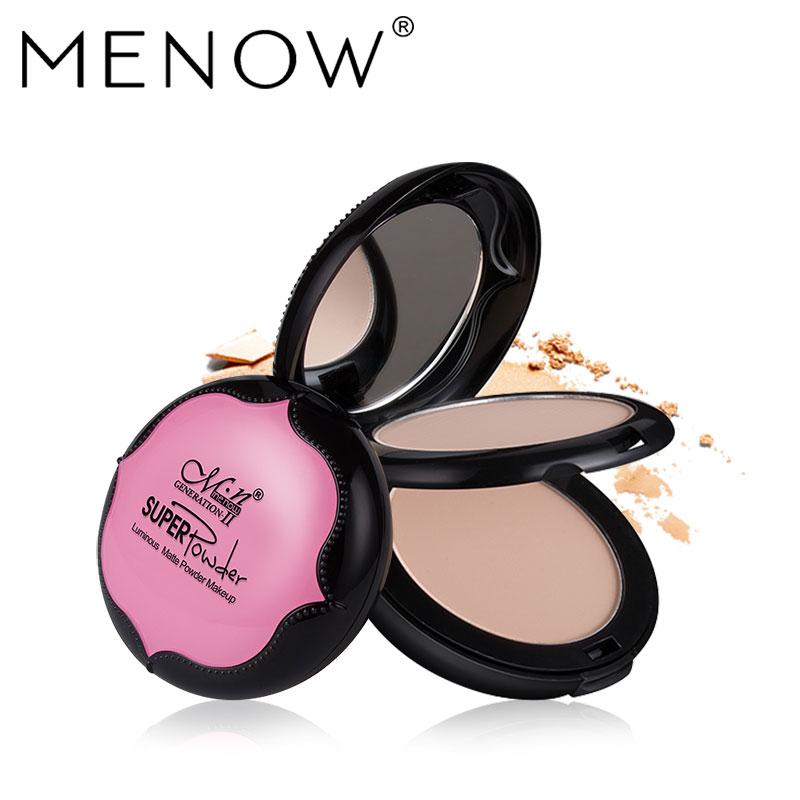 AMENOW Double Layer Compact Powder Makeup Professional Beauty Concealer pressed powder Light  F612